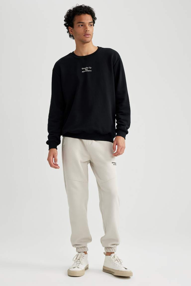 Regular Fit Zipper Pocket Sweatpants