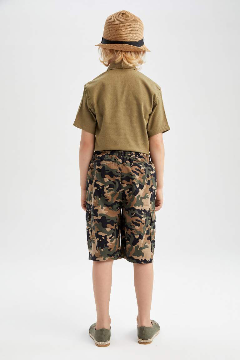 Boy Gabardine Shorts