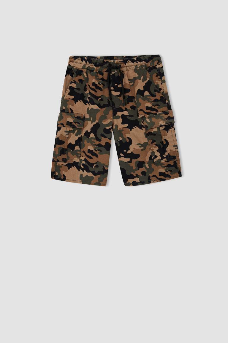 Boy Gabardine Shorts