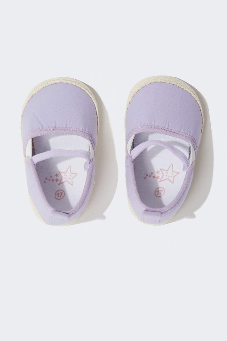 Baby Girl Flat Bottom Cloth Shoes