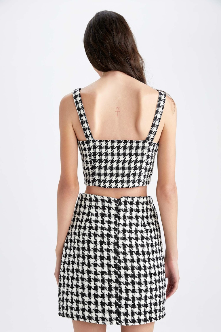 Chemise Sans Manches à Revers D'été Pour Femmes Gris Gris