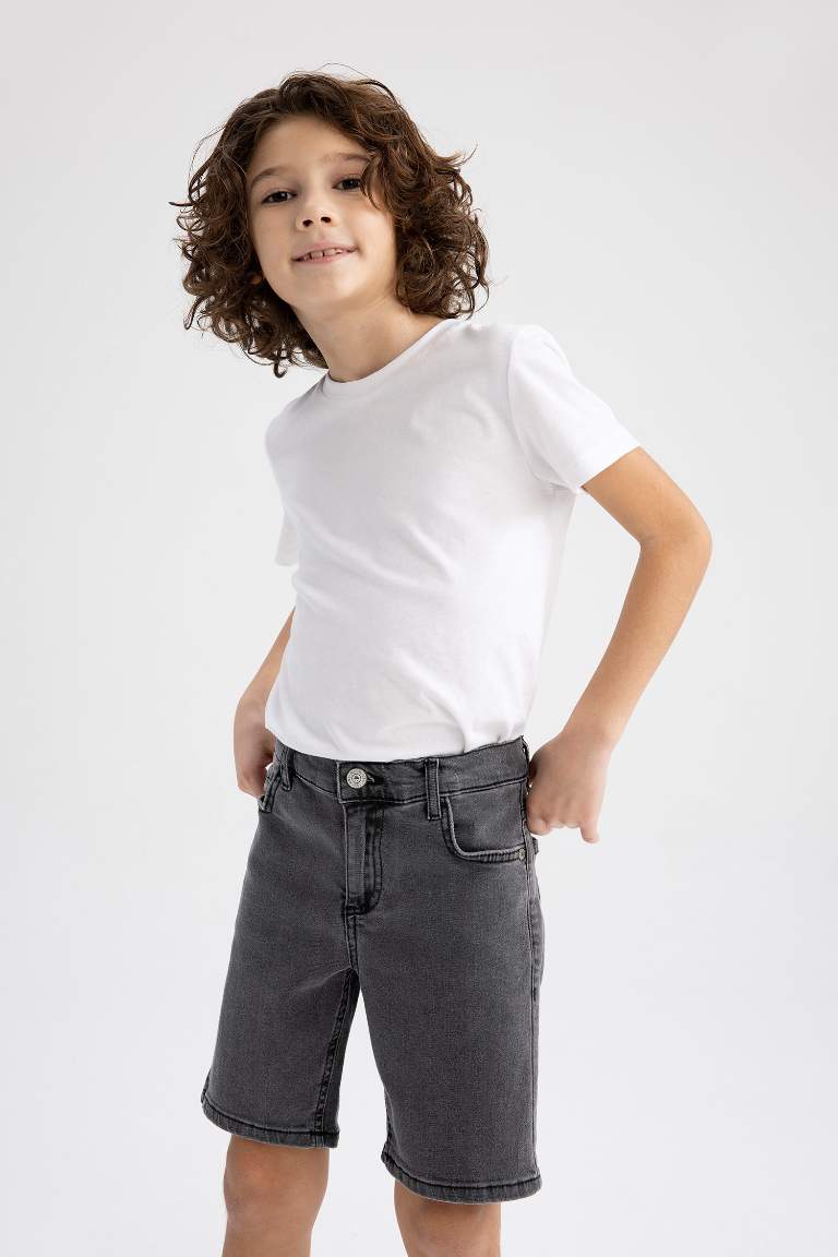 Boy Jean Bermuda