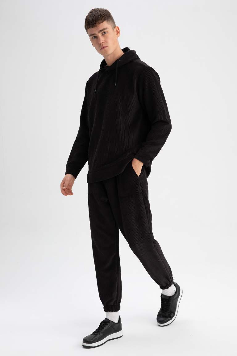 Kadife Jogger Pantolon