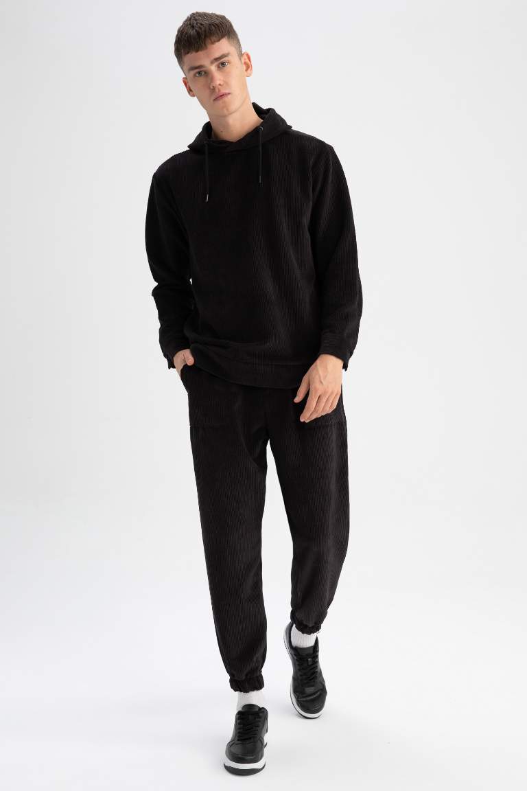 Kadife Jogger Pantolon