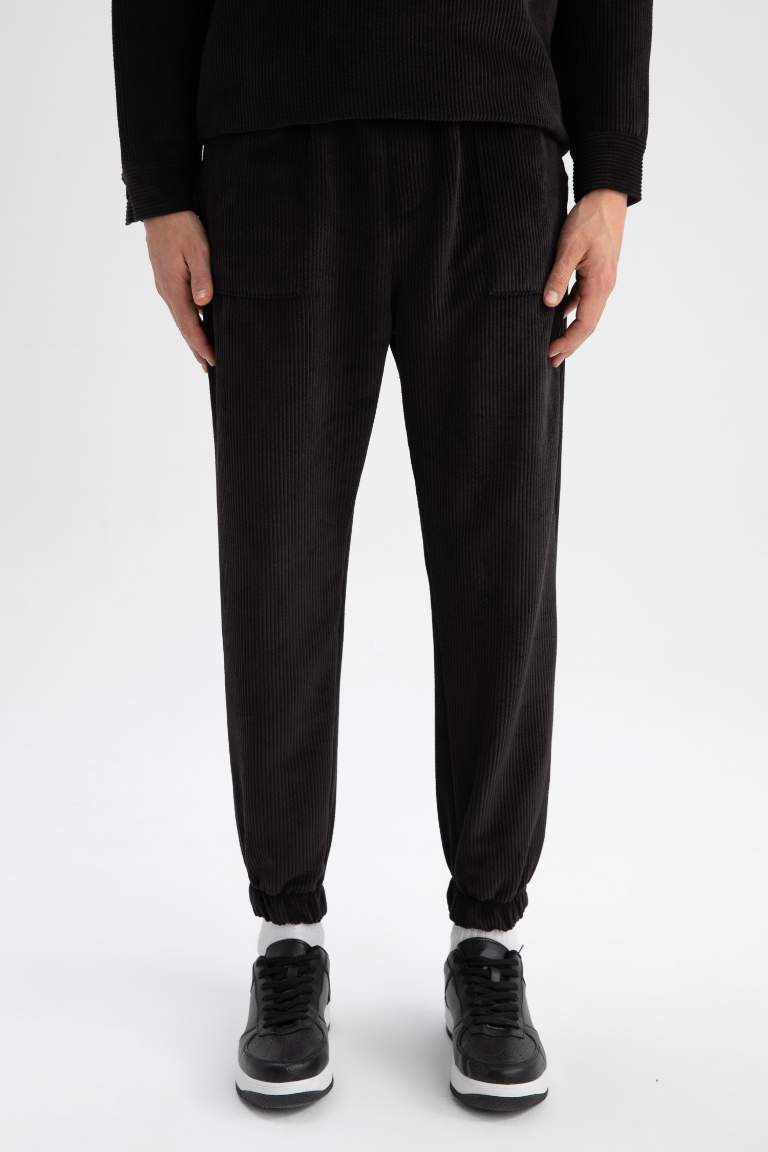 Kadife Jogger Pantolon