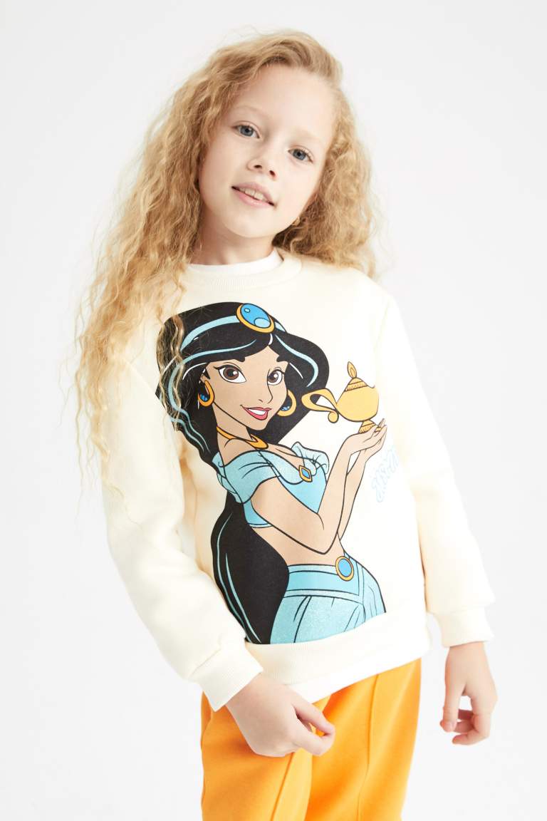 سويت شيرت بناتي قصة عادية من Disney Princess