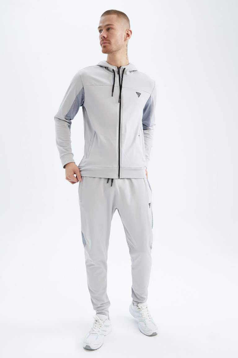 DeFactoFit Slim Fit Sporcu Hırka