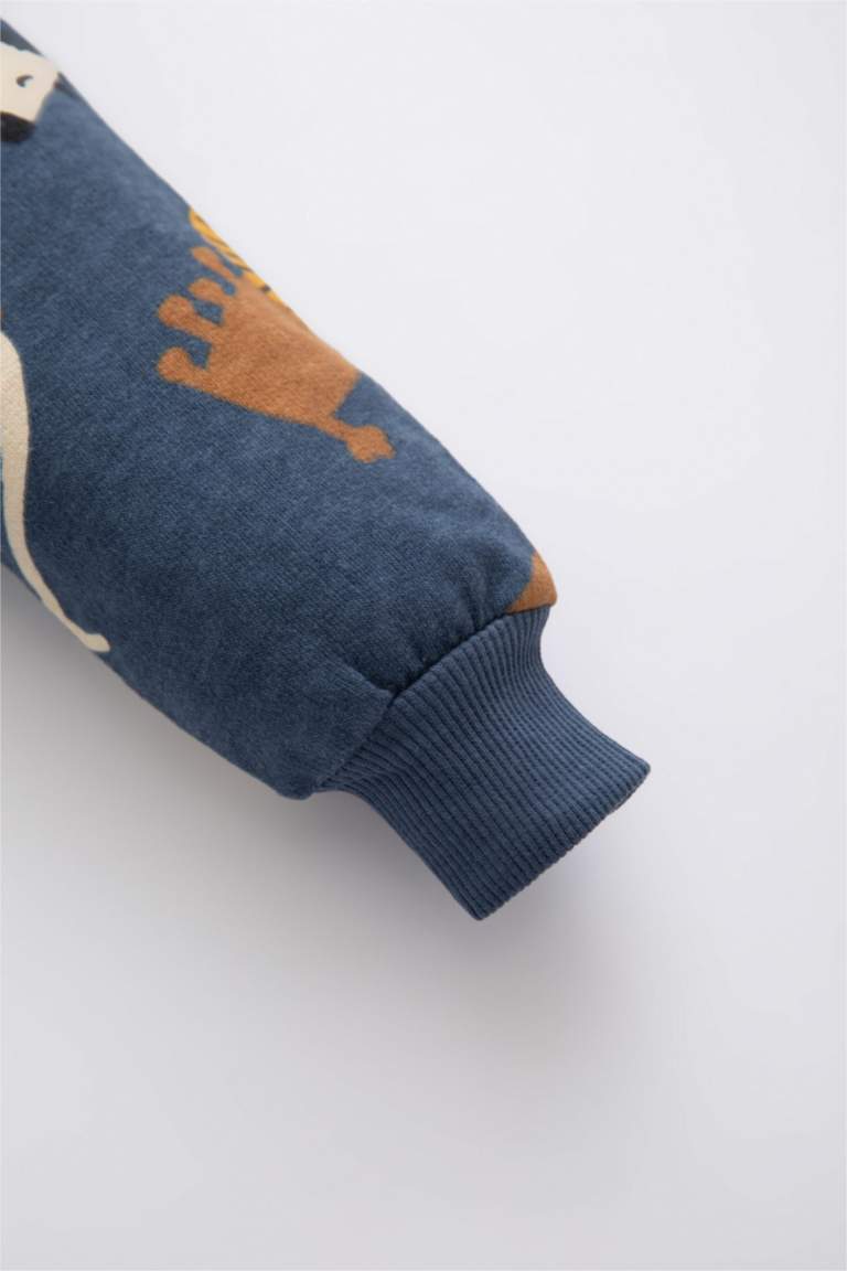 Ensemble Ras Du Cou Garçon NEXT Avec Motif Cerf - Pull à Col Ras Du Cou - Lavable Machine 40° - Style Décontracté