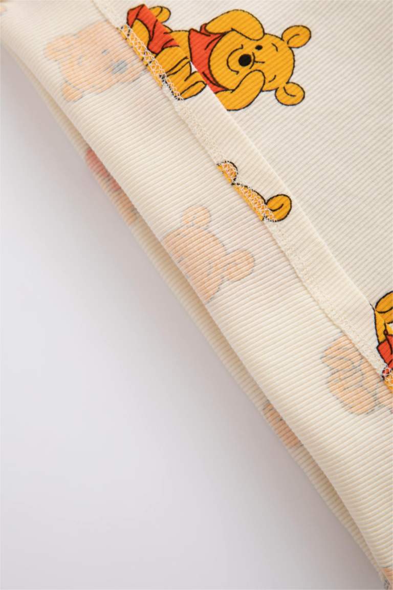Erkek Bebek Winnie The Pooh Fitilli Kaşkorse Uzun Kollu Pijama Takım