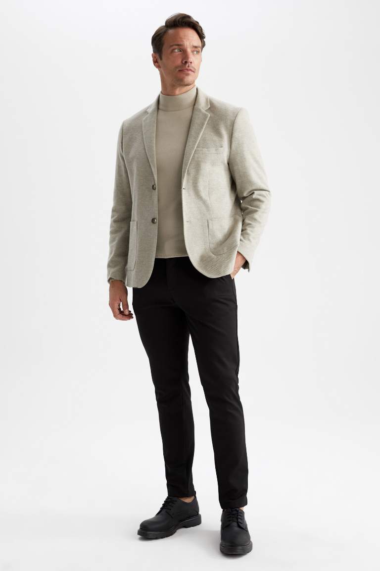 Modern Fit Blazer Ceket