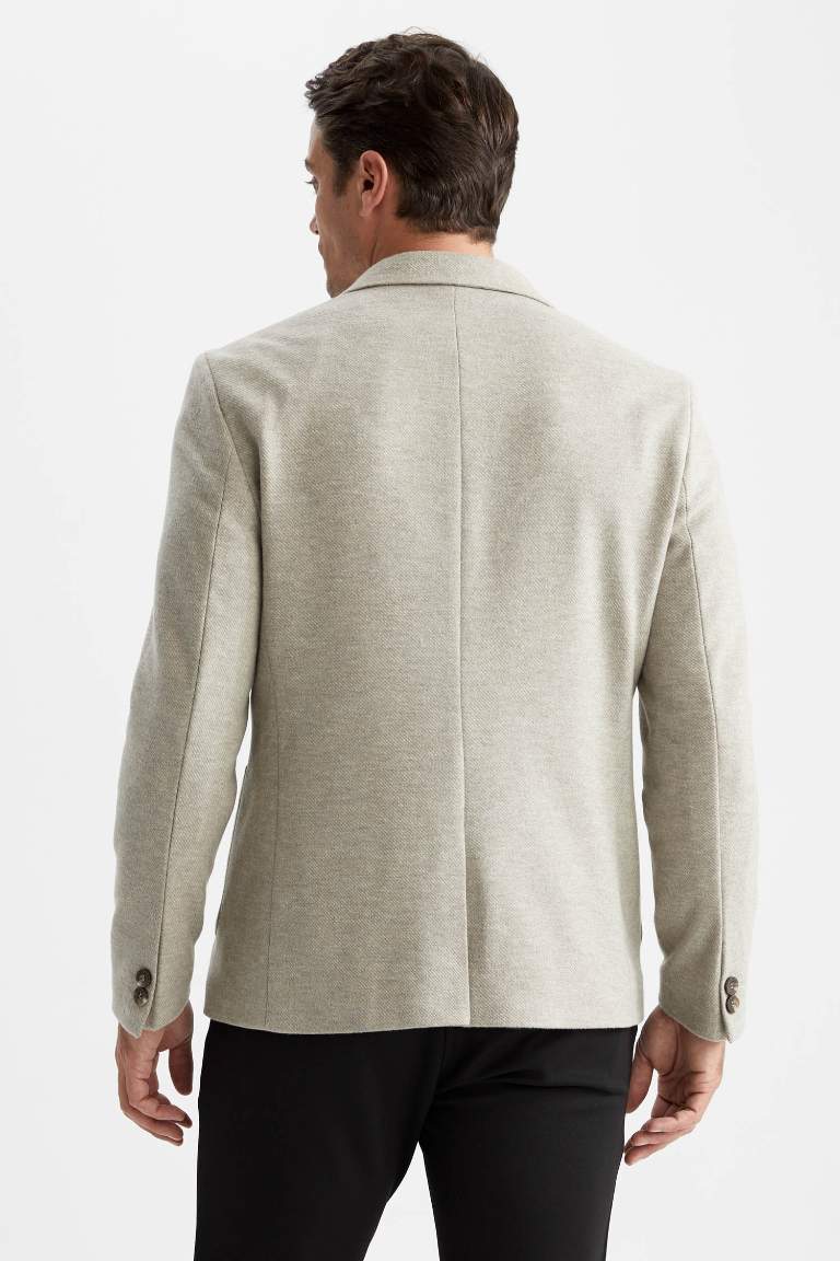 Modern Fit Blazer Ceket