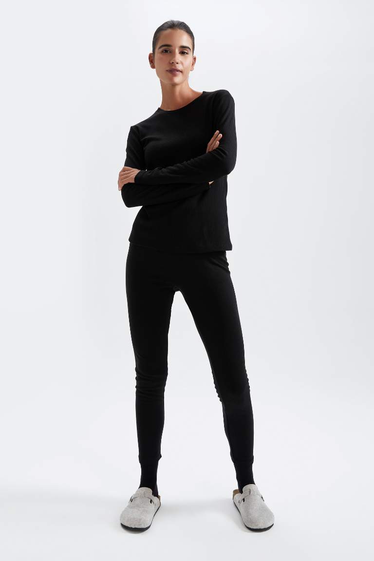 Fall in Love Slim Fit Termal İçlik Alt