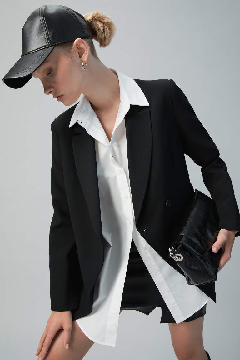 Oversize Geniş Kalıp Blazer Ceket