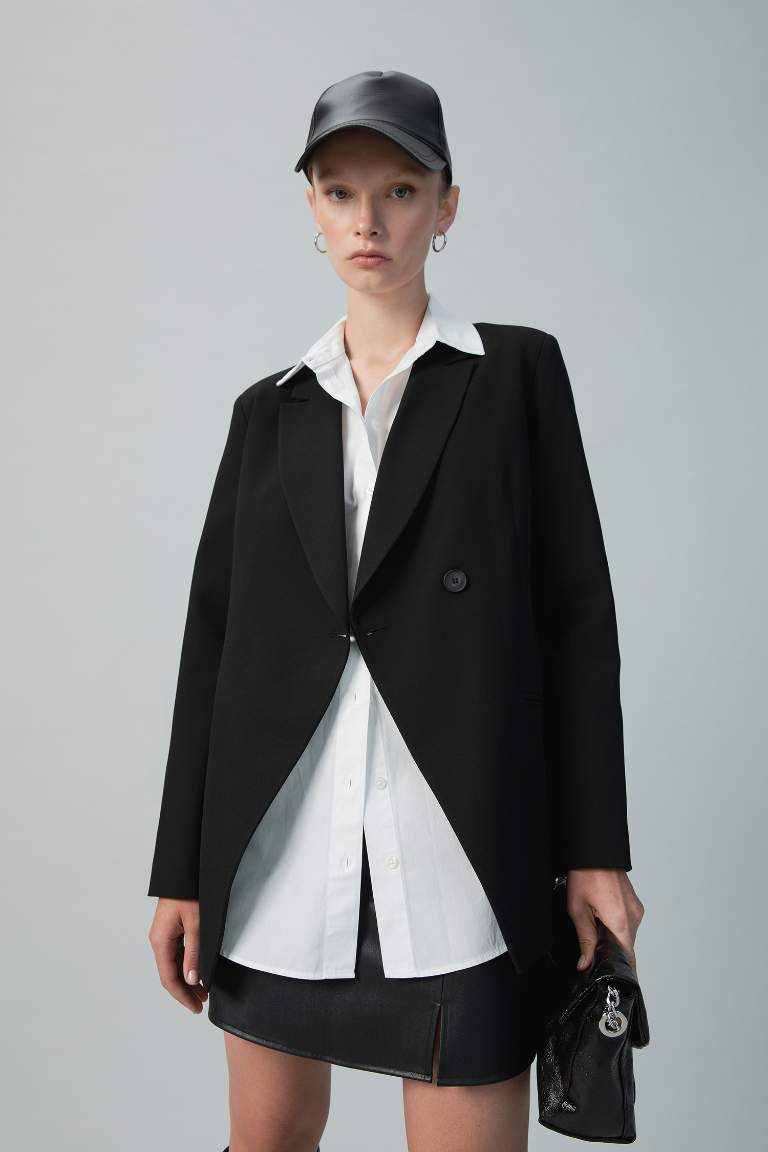 Oversize Geniş Kalıp Blazer Ceket