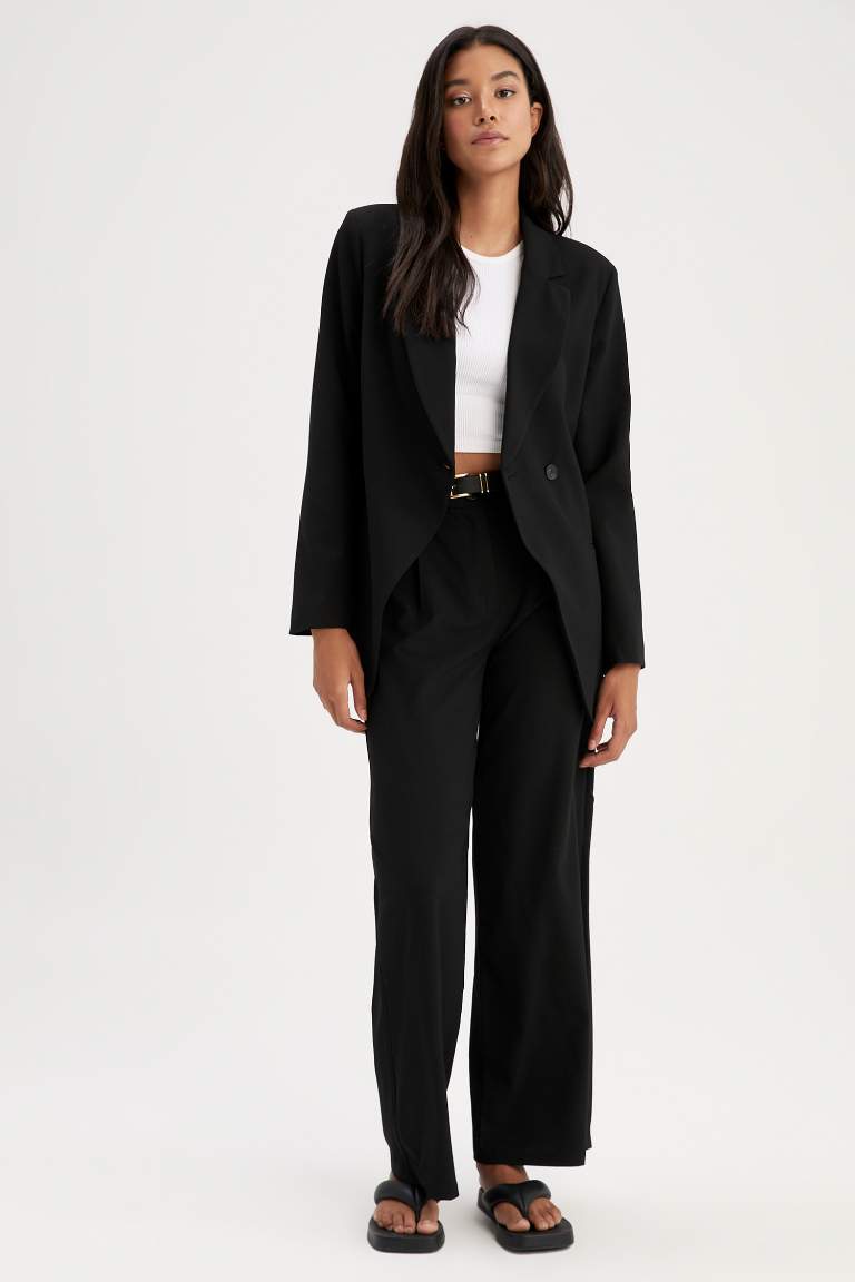 Oversize Geniş Kalıp Blazer Ceket