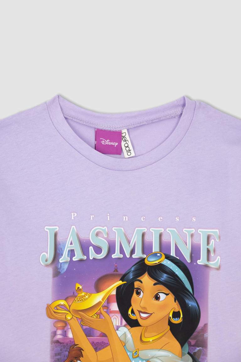 Kız Çocuk Disney Prenses Kısa Kollu Tişört