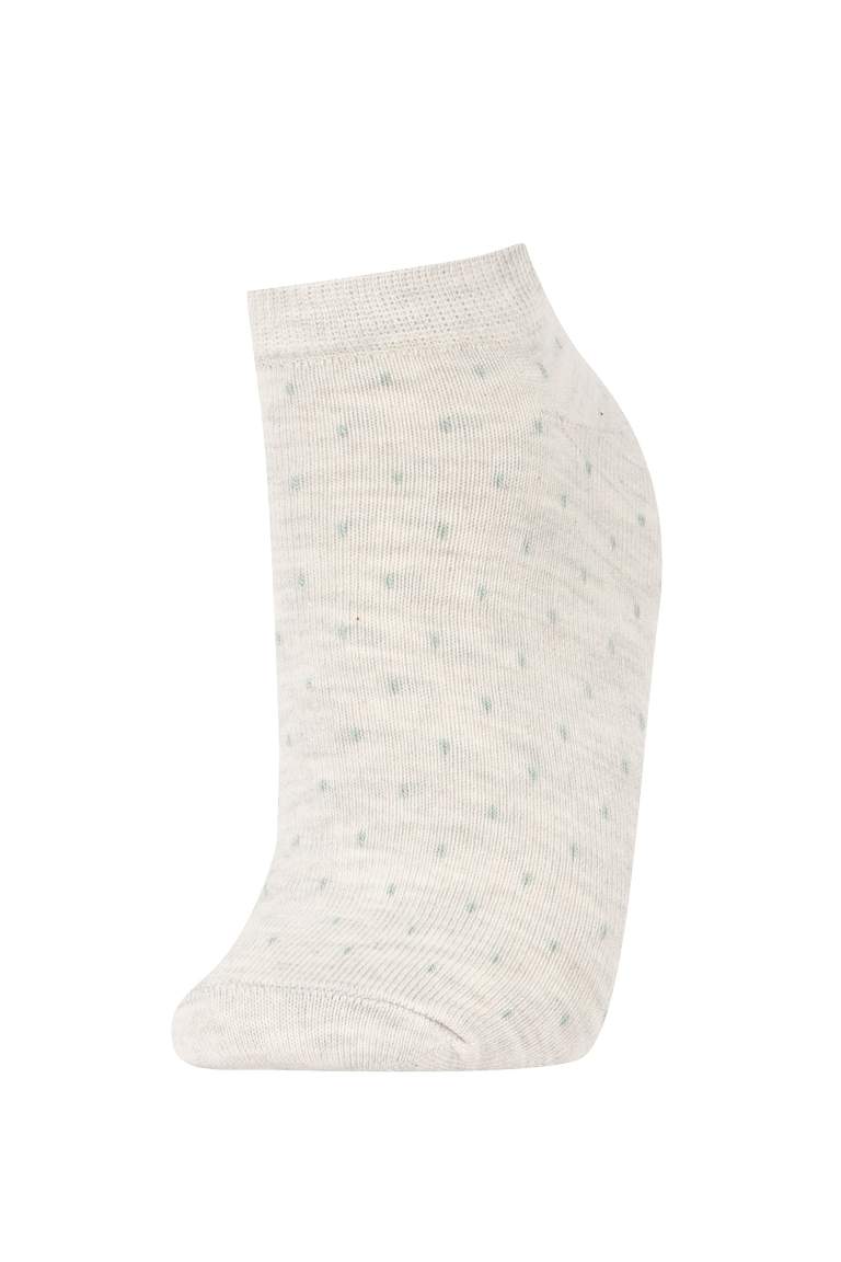 Women 5 Pack Cotton Booties Socks