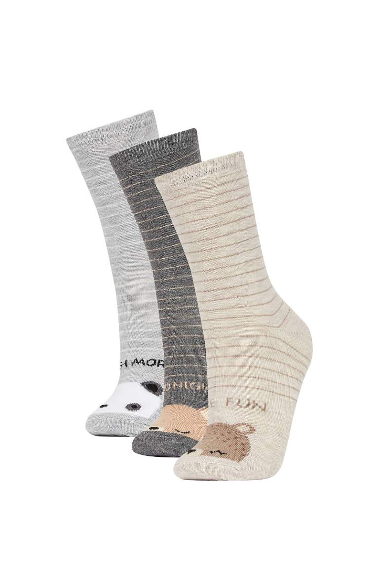 Woman Animal 3 piece Long sock