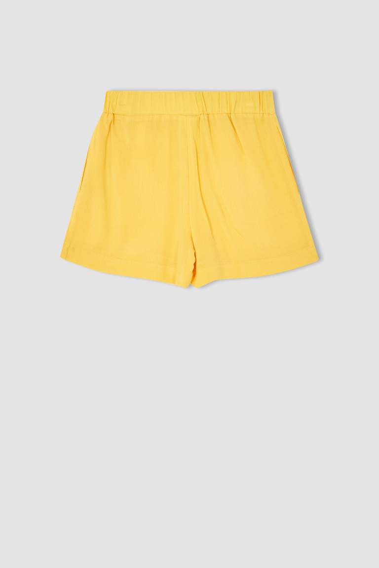 Girl Crinkle Viscose Shorts