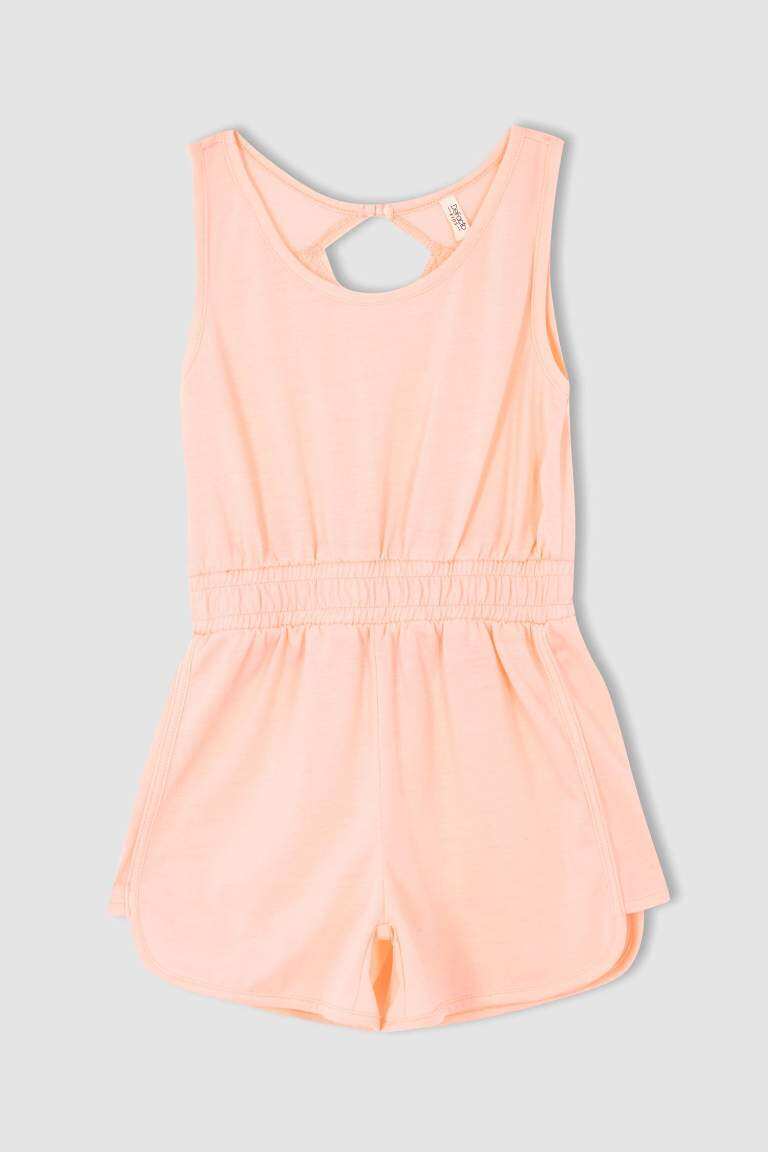 Pink GIRLS & TEENS Sleeveless Jumpsuit 2642184 | DeFacto