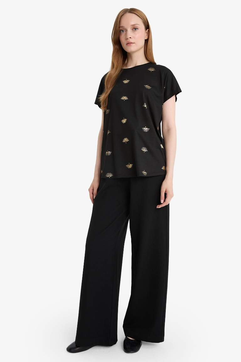Wide Leg Trousers