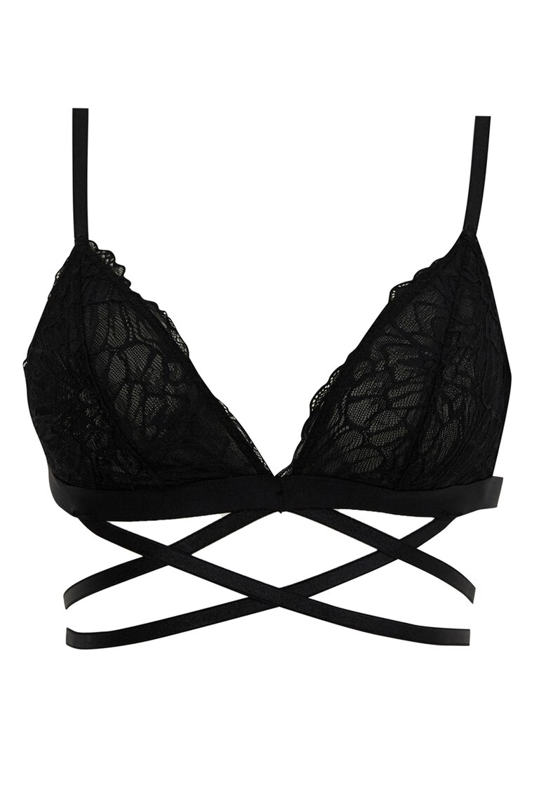Niwicee Soutien-Gorge Dos Nu Push-Up Dentelle – Plongeant Profond U Back, Bretelles Amovibles Multi-positions