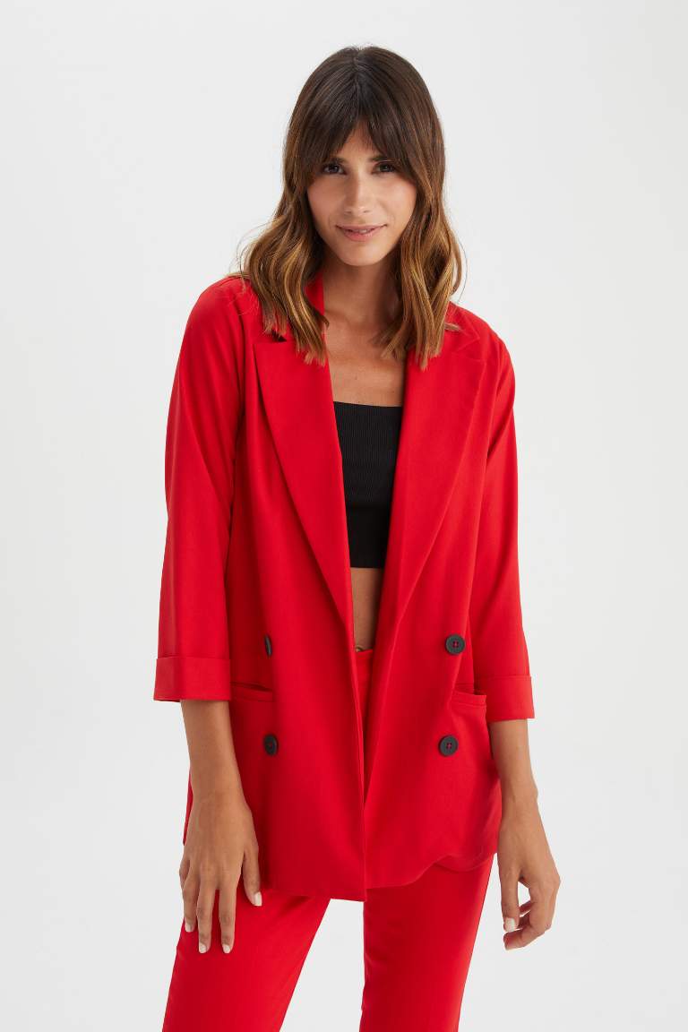 Oversize Geniş Kalıp Blazer Ceket