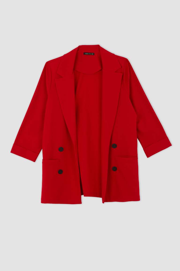 Oversize Geniş Kalıp Blazer Ceket