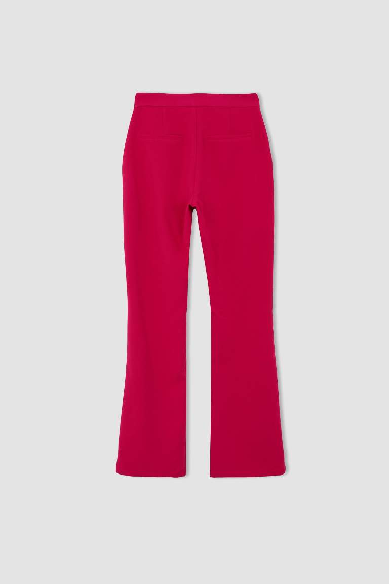 Flare tall hem Trousers