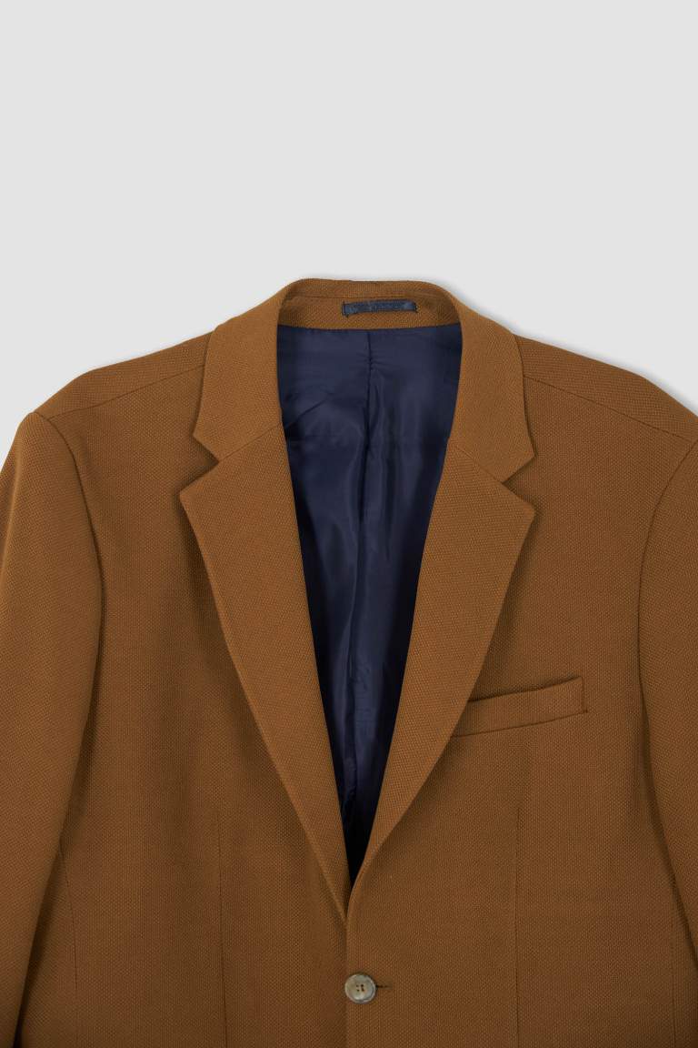 Blazer Doublé Coupe Slim