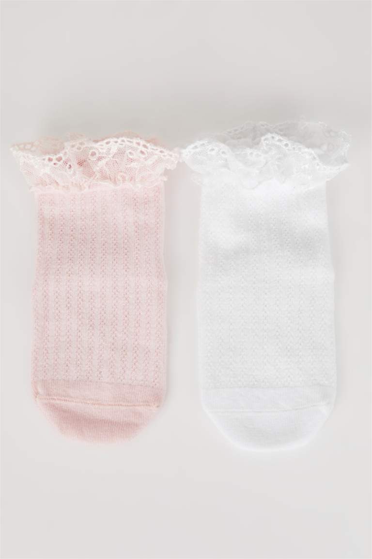 Pink BABY GIRL Baby Girl 2 piece Long sock 2668520 DeFacto