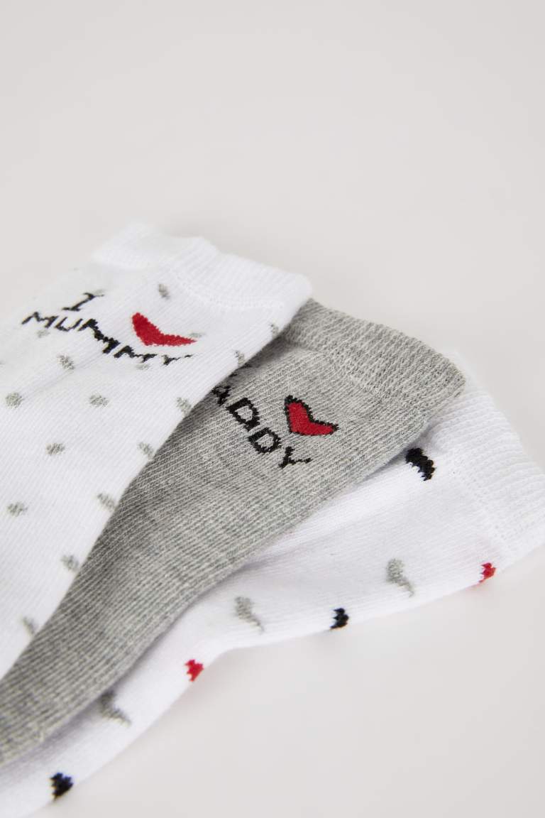 Chaussettes Longues Coton 3 BéBé Fille