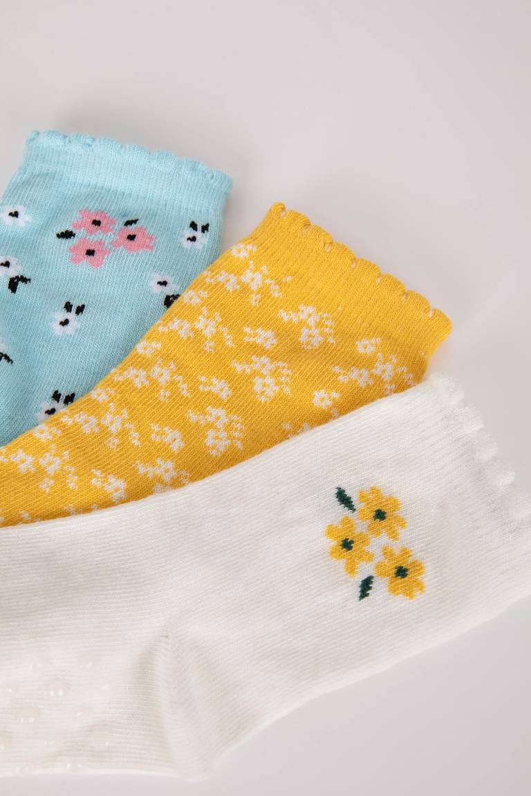 Chaussettes Longues Coton 3 BéBé Fille