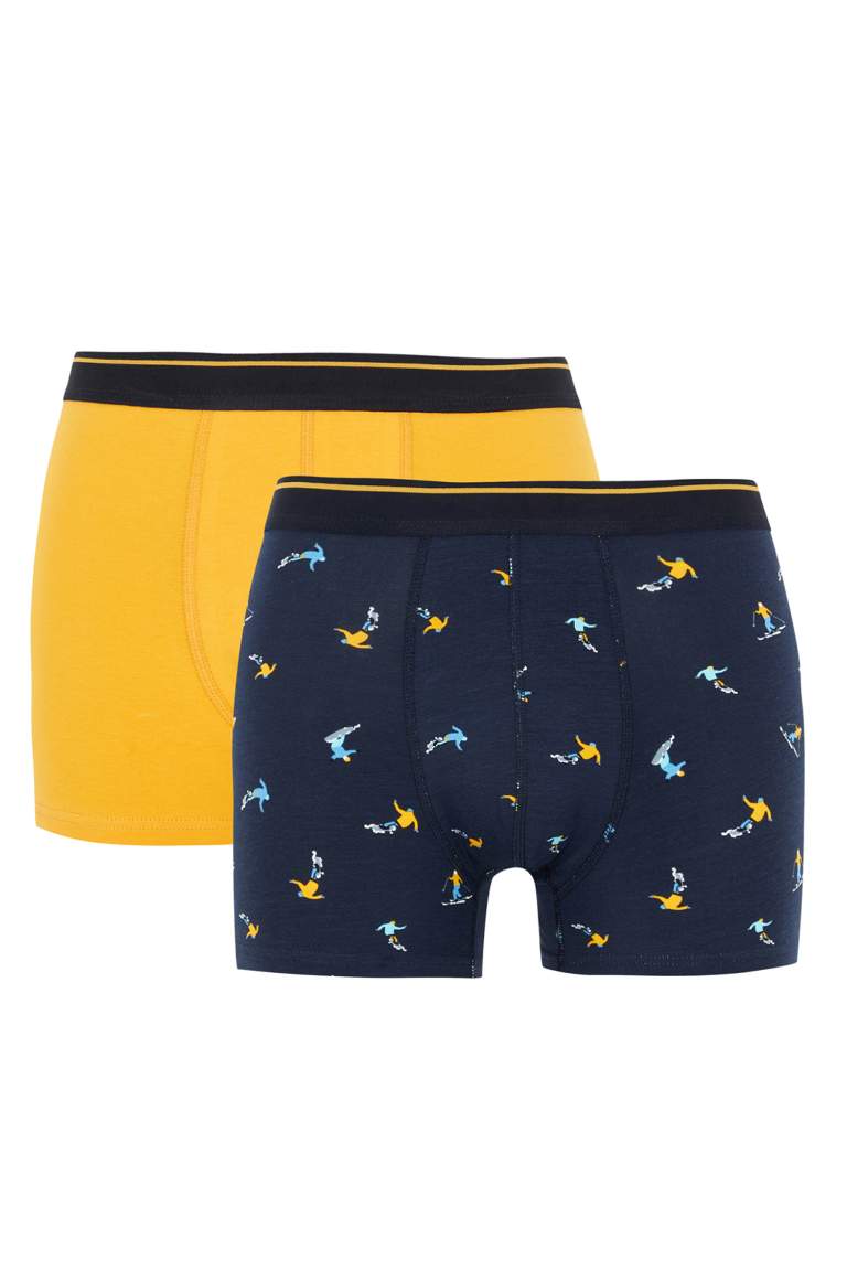 Regular Fit 2'li Boxer