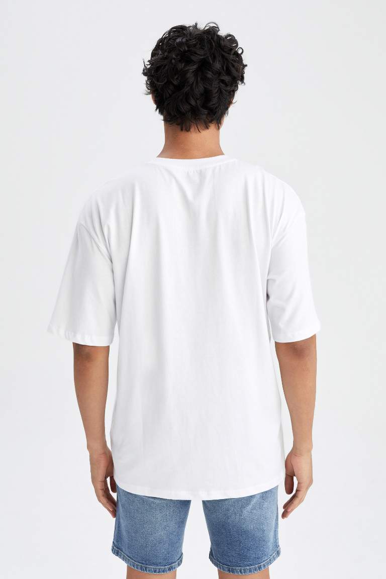 Oversize Fit Crew Neck T-Shirt