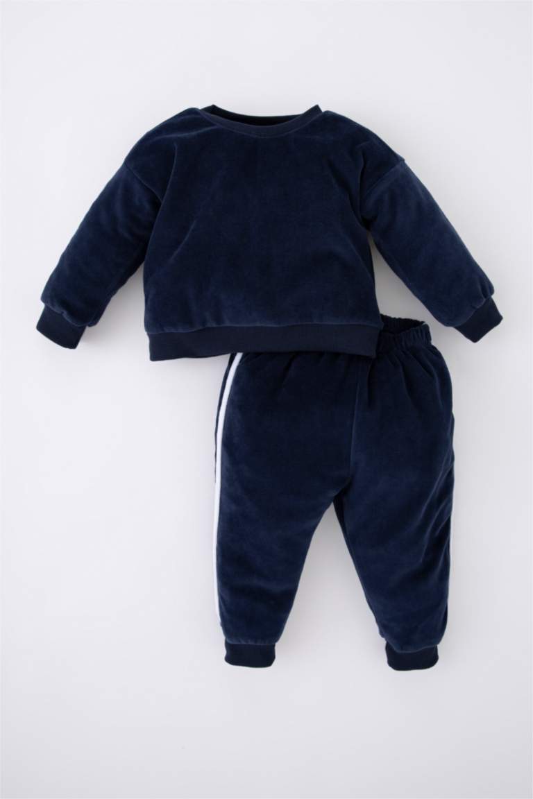 Indigo BABY BOY Baby Boy Velvet Set of 2 2680909 DeFacto