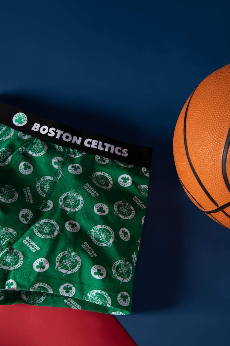 Regular Fit Boston Celtics Licensed Boxer