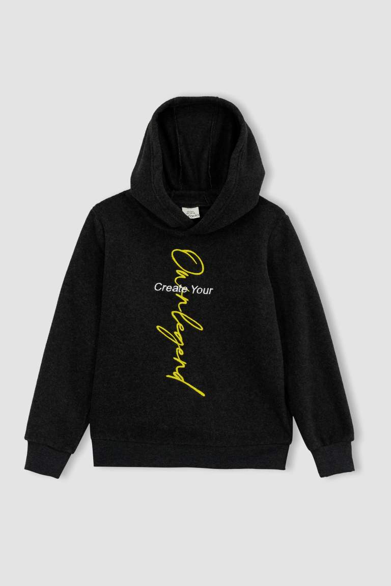 Regular Fit Hooded Sweatshirt