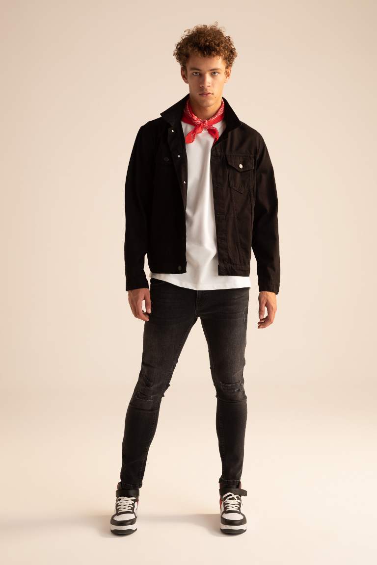 Slim Fit Dar Kesim Ceket