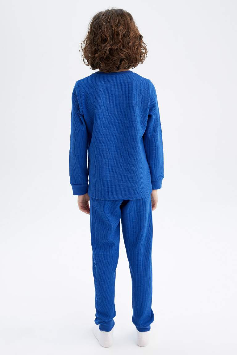 2 piece Regular Fit Knitted Pyjamas