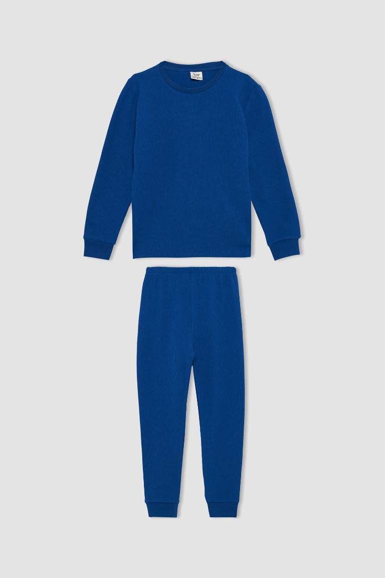 2 piece Regular Fit Knitted Pyjamas