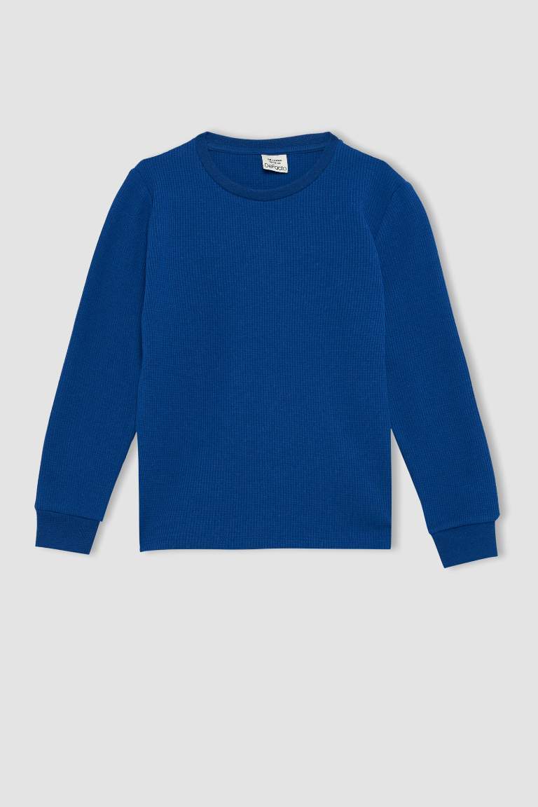 2 piece Regular Fit Knitted Pyjamas