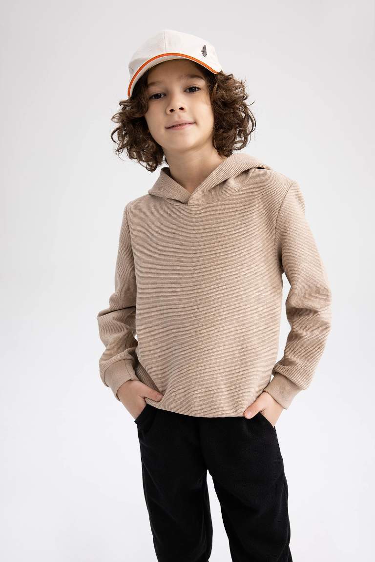 Erkek Çocuk Kapüşonlu Sweatshirt