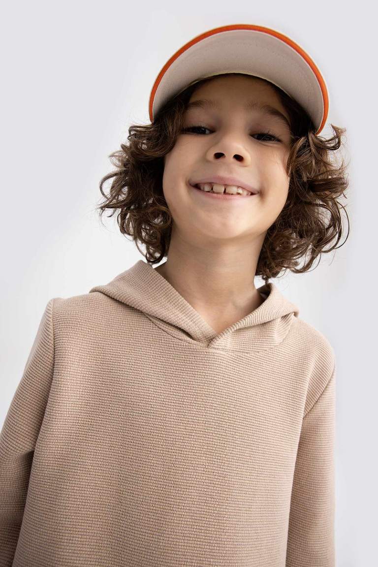 Erkek Çocuk Kapüşonlu Sweatshirt