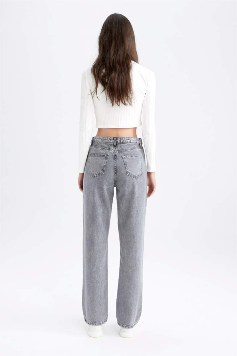 سروال جينز بوي فريند