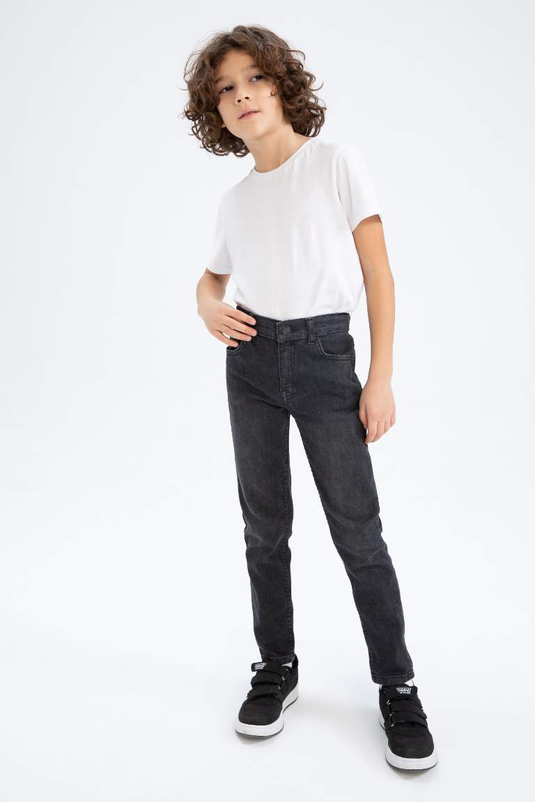 Black BOYS & TEENS Boy Slim Fit Jeans 2682888 | DeFacto