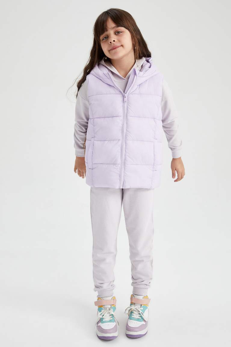 Girls Hooded Vest