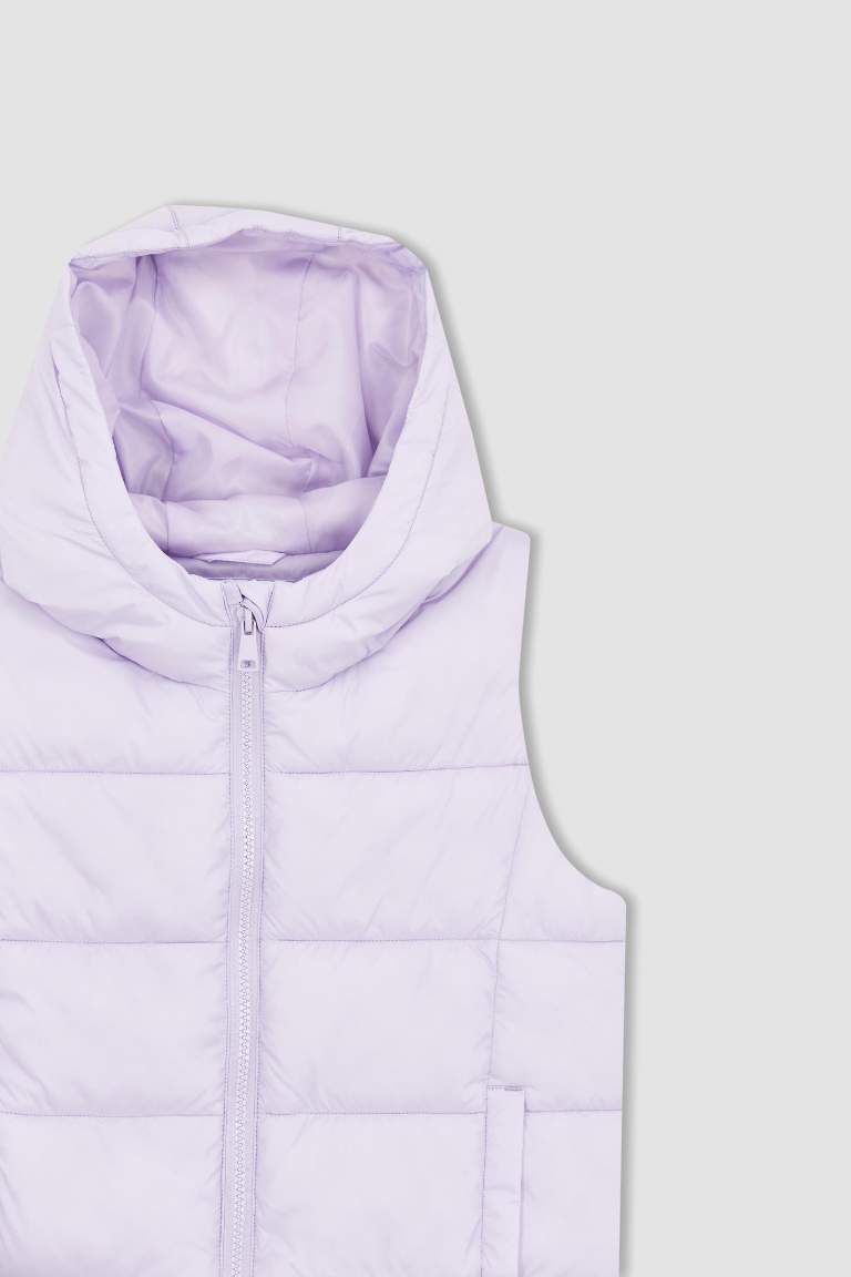 Girls Hooded Vest