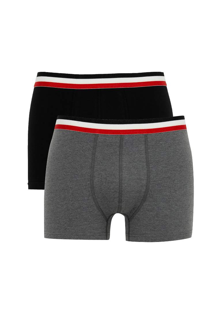 Regular Fit 2'li Boxer