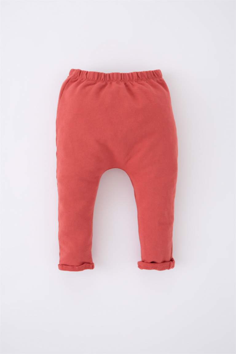 Orange BABY GIRL 2 piece Regular Fit Crew Neck Set 2687235 DeFacto